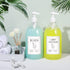 2 Pcs Laundry Soap Dispenser 64 oz Liquid Laundry Detergent Dispenser Plastic Laundry Detergent Container Fabric Softener Dispenser with Pumps Cap...