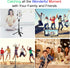 Wireless Smartphone Camera Remote Control (2 Pack) for Photos & Videos, Bluetooth Remote Shutter for iPhone/Android/iPad/Tablets with Adjustable W...