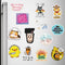 13PCS Funny Meme Magnets for Fridge - Funny Fridge Magnet Adults Refrigerator Fun Cute Meme This is Fine Dog Duck Dumpster Fire Anime Magnetics fo...