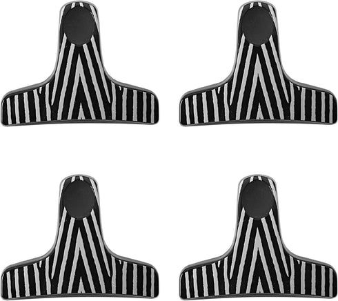 T-Shaped Zebra Print Bag Clips (Set of 4)...