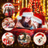 RJVW Christmas Santa Hat for Adults, Unisex Velvet Classic Holiday Santa Claus Hat for New Year Party Headwear...