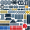 145 Pcs Building Blocks Parts Gear and Axle Set Connectors Wheels Liftarm Pins Accessories Brick Sets Toys Tight Fit with Major Brands…...