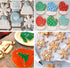 New Winter Christmas Cookie Cutter Set-5 Piece-Ugly Sweater, Hat, Mitten, Snowflake, Coffee Mug Cookie Fondant Biscui Cutters for Ugly Vintage Chr...