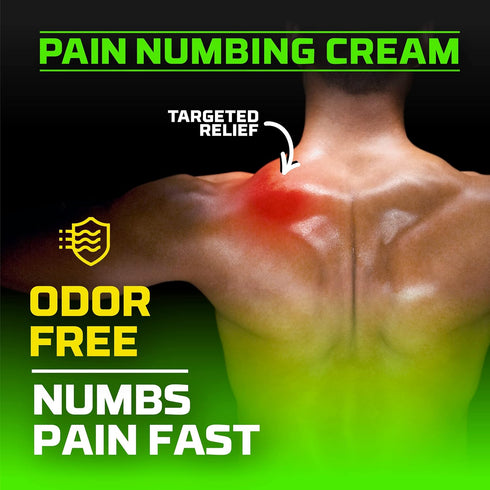 Dragon Maximum Strength Pain Relief Numbing Cream with Lidocaine, 2.7 Ounce...