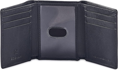 Wallet for Men Trifold Real Leather RFID Blocking Credit Card Case with ID Window in Gift Box...