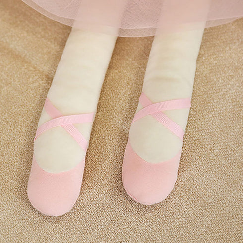 Plush Ballerina Dolls Kitty Cat Stuffed Animals Toys Ballet Dance Recital Gifts for Girls White 13.5 Inches...