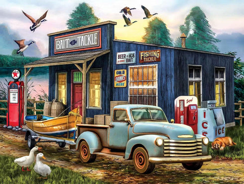 300 Pieces of Puzzles, Farmhouse Scene Puzzles, 300 Pieces of Adult and Children Landscape Puzzles, Fun and challenging Puzzle Games, Collection, ...