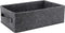 Small Basket Shallow Storage Baskets Felt Storage Basket Bin Long Narrow Basket for Towels Dog Cat Toys Office Supplies Dippers Baby Toys Storage ...
