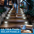 SOLPEX Solar Step Lights for Outside,Solar Lights Outdoor Waterproof Decor for Stair, Step, Deck, Fence, Front Porch, Balcony, Patio, Wall, Yard, ...