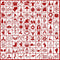 100 Pieces Christmas Stencils?3x3in and Reusable Painting DIY Template for Painting on Wood Ornaments DIY Crafts Fabrics Window Christmas Decorati...