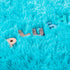 Noahas Fluffy Teal Blue Area Rugs for Bedroom Living Room,4x5.3 Feet Thick Shag Throw Floor Carpet,Soft Shaggy Non-Slip Plush Dorm Nursery Kids Ru...