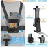 Mobile Phone Chest Mount Harness Strap Cell Phone Holder Mount for Video Recording Bike/Kayak/Fishing/Skateboard POV/VLOG for iPhone/Samsung for G...