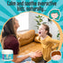 Clarity Kids Super Calm | Magnesium Chewable Vitamin for Children Comfort Focus and Relaxation | All Natural Calm Supplement with L-Theanine | USA...