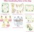 Alice in Wonderland Bottle Wraps - 20 Alice Water Bottle Labels - Made in The USA...