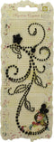 Prima 544744 Say It in Crystals and Pearls, Black...