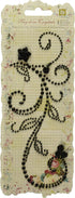 Prima 544744 Say It in Crystals and Pearls, Black...