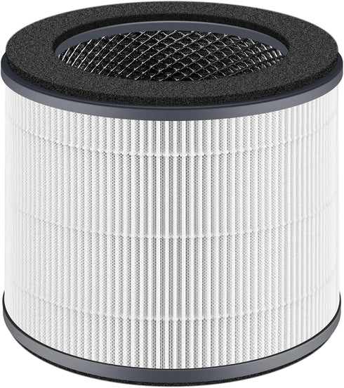 AP-T10FL Replacement Filter Compatible with Home-Dics AP-T10 AP-T10-WT AP-T10-BK Air Purifier, Part# AP-T10FL, 1 Pack, White...
