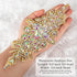 ShiDianYi Bridal Wedding Dress Sash Belt Applique with AB Stone Belt Waist Decoration Rhinestone Sash...