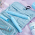 Travel Toothbrush Case Plastic Container Box Breathable Design with Air Hole More Toothbrush Tube for Home Daily Office Business Use (Light Blue)...