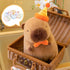 Cute Happy Birthday Capybara Plush Soft Capybara Stuffed Animal Kawaii Capybara Plushie Stuffed Toys Gift for Kids 13 inch...