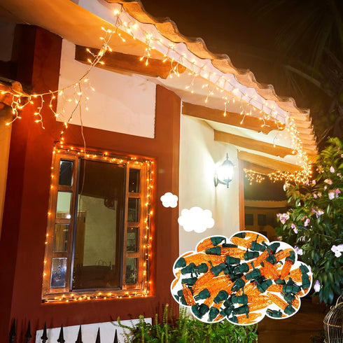 Bulk 60 Pcs Christmas LED Replacement Bulbs String Light Christmas Tree Light Mini Christmas Replacement Bulbs for Outdoor Room Christmas Decorati...