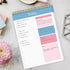 To Do List Notepad - Daily Planner Notepad Undated 52 Sheets Tear Off, 6.5" x 9.8" Checklist Productivity Organizer with Hourly Schedule for Tasks...