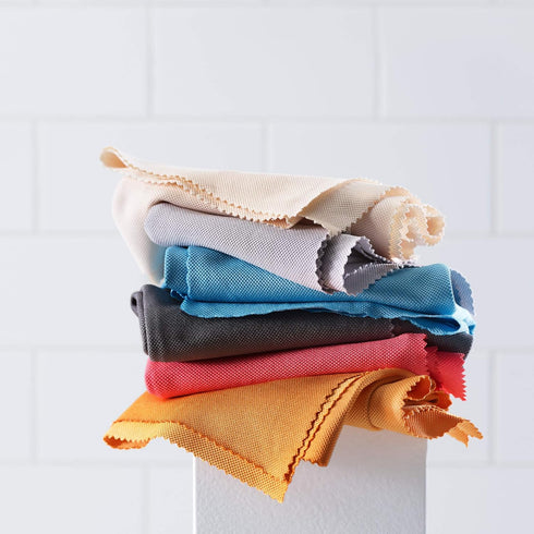 E-Cloth 4-Pack Glass Polishing Cloth - Sustainable Microfiber Glass Cleaning Cloth Set, Window and Mirror Cleaner Wipes, Washable and Reusable, 10...