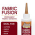 Aleene's Fusion Fabric Adhesive 2 fl oz 3-Pack, Washable Fabric Glue for Clothes, Denim, Leather, Patches, Polyester, Cotton, Fabrics, Dries Flexi...