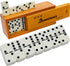 Queensell Dominos Set for Adults – Dominoes - Classic Board Games, Double 6 Dominoes Family Games for Kids and Adults - Double Six Standard Domino...