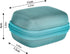 khanka Hard Case Replacement for Anker 45W Wall Charger 5,000mAh 20W Portable Charger, 521 Power Bank (PowerCore Fusion), Case Only (Blue)......