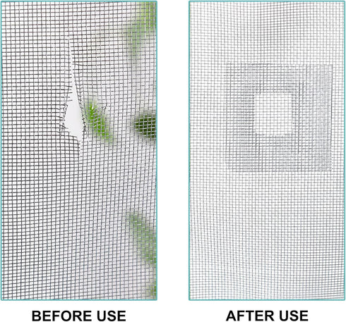 Window Screen Repair Patches, Screen Door Repair Kit for Window Screen and Screen Door Tears Holes, 10 Patches, 4"x 4"(10cm x 10cm)...
