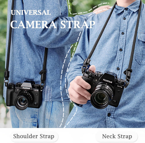 Camera Strap Rope,Camera Neck Strap Shoulder Strap for Fujifilm X100VI X100V XS20 XT5 for A6000 A6100 A6400 A6700 A7IV for Canon EOS R6 R10 for Ni...