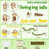 92Pcs Wild Animals Back to School Bulletin Board Set Wild Monkeys Swinging Into A New School Year Monkey Bananas Cutouts Vine Borders Preschool Ki...