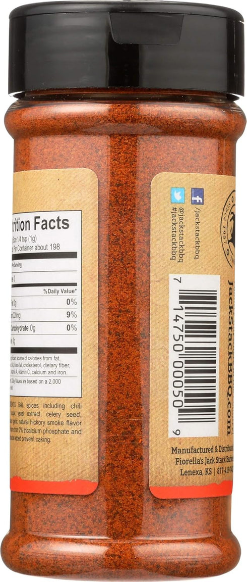 FIORELLAS JACK STACK BBQ Meat & Poultry BBQ Rub, 7 OZ...