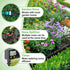 Soaker Hose 25FT for Garden Beds - 3/4" Heavy Duty Double Layer Drip Irrigation Hose, Save 85% Water- Linkable Flat Soaker Hose for Lawn Flower Be...