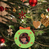 4E's Novelty DIY Wooden Picture Frame Christmas Ornaments Crafts (12 Pack) Bulk Unfinished Wood Ornaments to Paint for Adult & Kids...