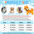 7 Pcs Dog Fleece Sweaters Dog Sweatshirt Winter Dog Outfits Soft Fleece Puppy Sweater Outfits for Chihuahua Yorkshire Pets Dog Cat (Cute, S(Neck: ...