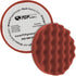 TCP Global 6.5" Red Waffle Foam Buffing Pad Hook and Loop Backing - Heavy Cut Pad for Polishing, Automotive, Marine, Truck, RV & Compound Cutting,...