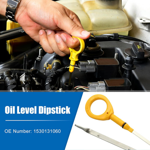 uxcell 1 Pcs Engine Oil Dipstick Engine Oil Fluid Level Dipstick for Toyota FJ Cruiser Base 4.0L V6 Gas 2009 No.1530131060...