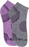 Columbia 2-Pack Low Cut Walking Socks Bright Plum/Grey 4-10 Women's Shoe...