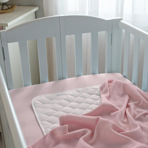 American Baby Company 100% Natural Cotton Fitted Mini Crib Sheet 38" x 24" - Soft & Breathable Small Nesting Portable Crib Sheet, Fits Pack N Play...
