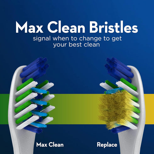 Oral-B CrossAction Max Clean Manual Toothbrush, Soft, 4 Count...