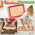 2 Pack Toaster Oven Liner for Ninja St100 and St101 Foodi 2-in-1 Flip Toaster 9.6 x 5.6 in Silicone Liners Non Slip Silicone Baking Mat for Baking...
