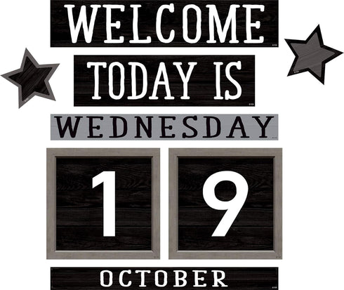 Teacher Created Resources Modern Farmhouse Perpetual Calendar Mini Bulletin Board...