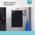 16x11 inch - Magnetic whiteboard for The Fridge - Magnetic Dry Erase Board - Fridge whiteboard - Refrigerator whiteboard - White Board for Fridge ...
