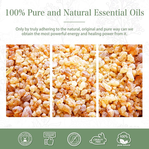 Frankincense Essential Oil 100ML, Essential Oils for Diffuser, Humidifier, Aromatherapy, Perfect for DIY Soap, Candle, Bath Bombs Making...