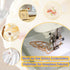 New brothread 6PCS 8.5"x11" Sticky Water Soluble Embroidery Stabilizer Printable Paper Stabilizer - Medium Weight - Allowed for Print or Draw Patt...