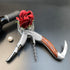 CORKAS Extravagant Professional Wine Key for Executive Waiter, Heavy Double Hinged Fulcrum Corkscrew Wine Opener with Premium Rosewood Handle and ...