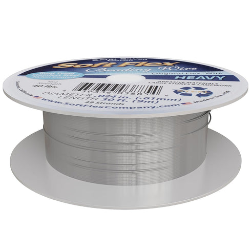 Soft Flex Best Beading Wire .024 Inch - 30 Feet (1)...