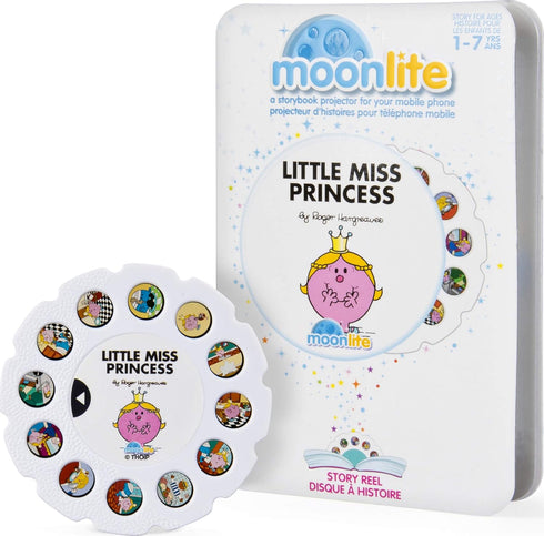 Moonlite 6046428 Little Miss Princess Story Reel for Moonlite Storybook Projector, for Ages 1 and Up, Multicolour...
